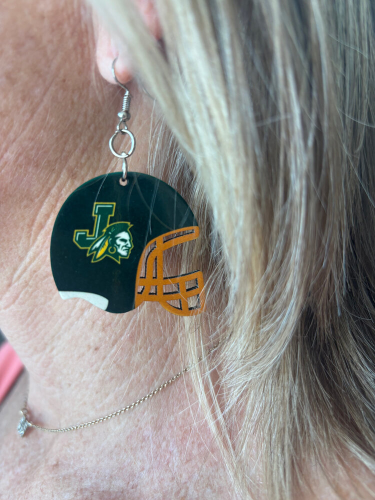 Jupiter High School Football Earrings