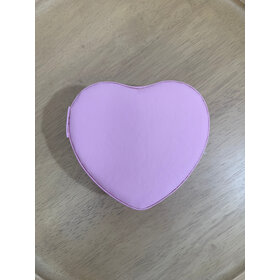 Pink Heart Jewelry Box