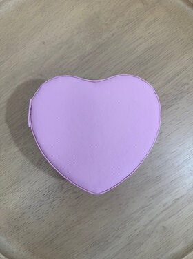 Pink Heart Jewelry Box