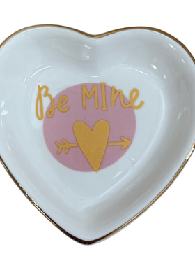 Be Mine Heart Jewelry Dish
