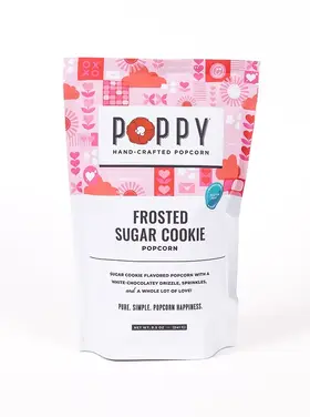Poppy Handcrafted Popcorn Frosted Sugar Cookie Poppy Popcorn