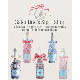 Styled Jupiter Styled Signature Keepsake Experience: Galentine's Bubbly Bottle