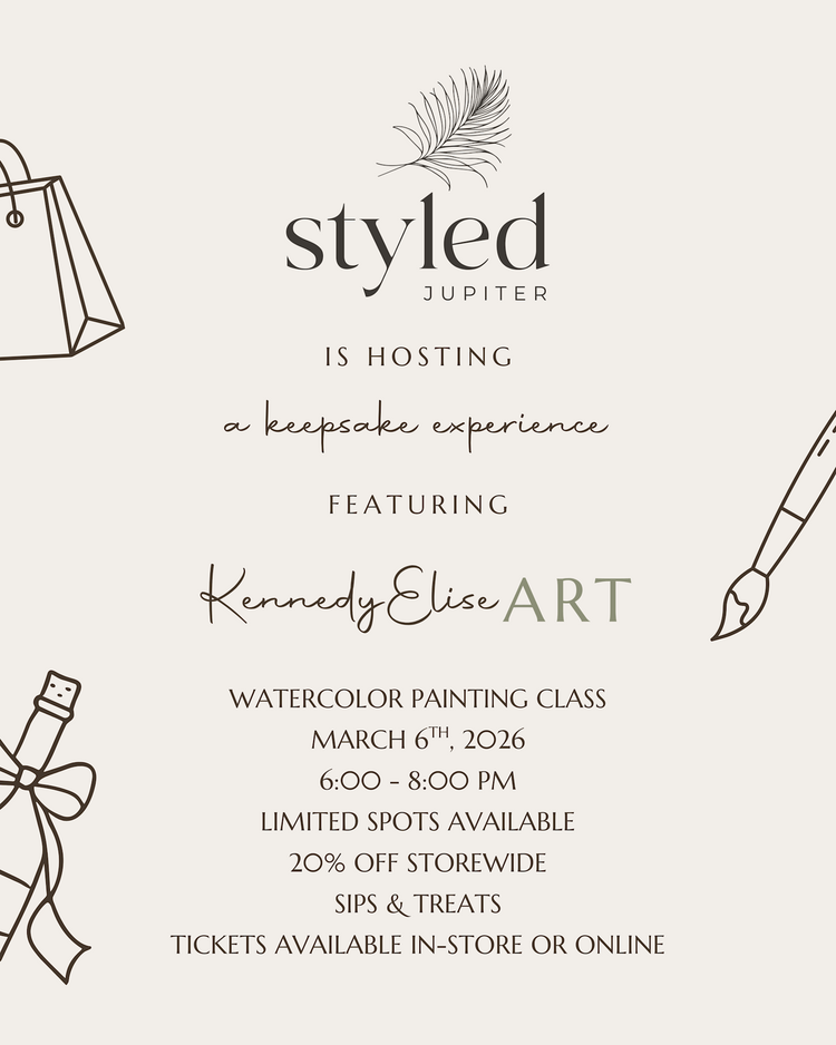 Styled Jupiter Styled Signature Experience Event Ticket: Paint & Sip
