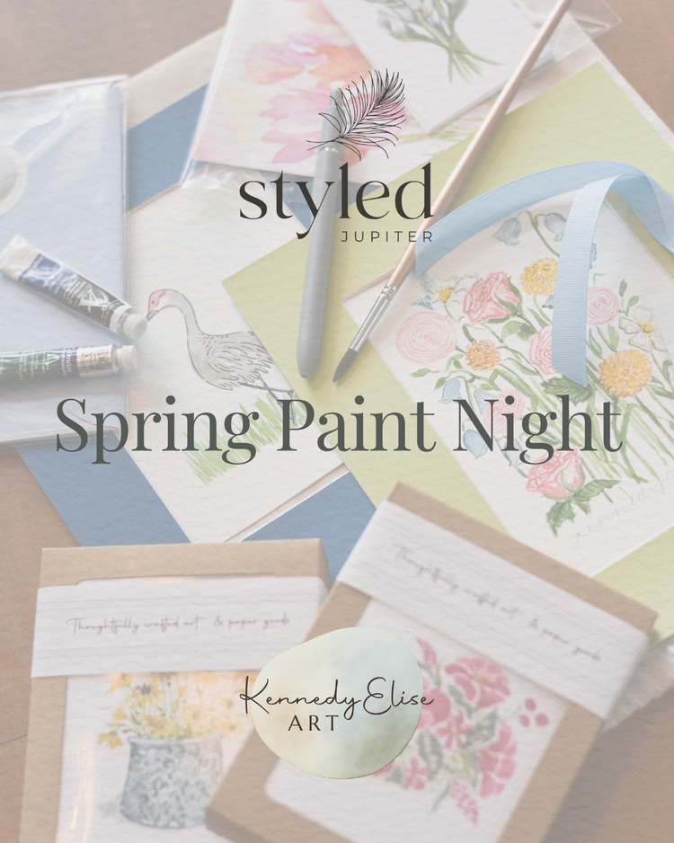 Styled Jupiter Styled Signature Experience Event Ticket: Paint & Sip