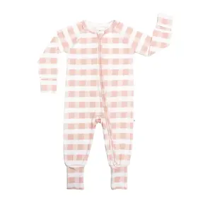 Emerson & Friends Pink Gingham Bamboo Pajamas