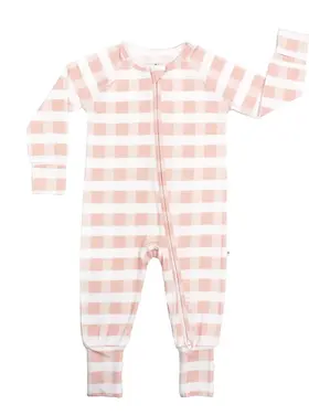 Emerson & Friends Pink Gingham Bamboo Pajamas