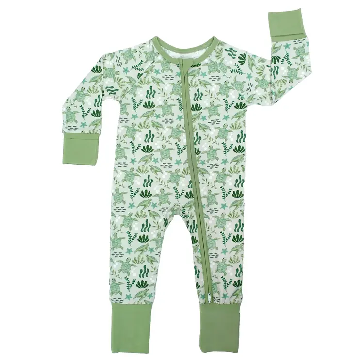Emerson & Friends Emerson & Friends Save The Sea Turtles Zip Pajamas