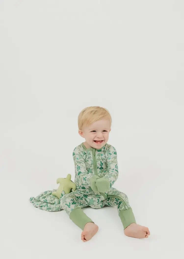 Emerson & Friends Emerson & Friends Save The Sea Turtles Zip Pajamas