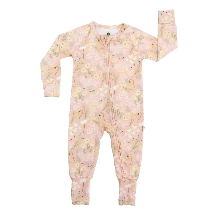 Emerson & Friends Emerson & Friends Spring Meadow Zip Pajamas