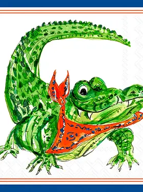 Gator Cocktail Napkins