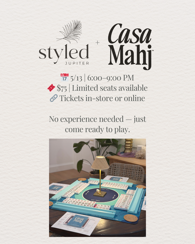 Styled Jupiter Styled Signature Experience Event Ticket: Mahjong