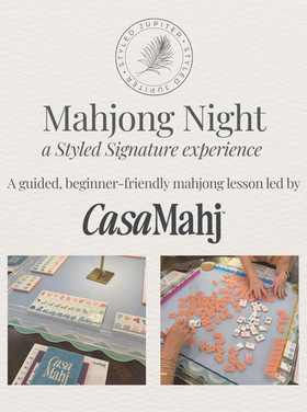 Styled Jupiter Mahjong Night Event Ticket