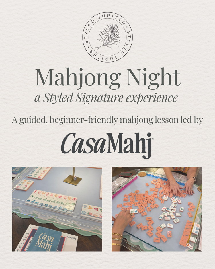 Styled Jupiter Styled Signature Experience Event Ticket: Mahjong