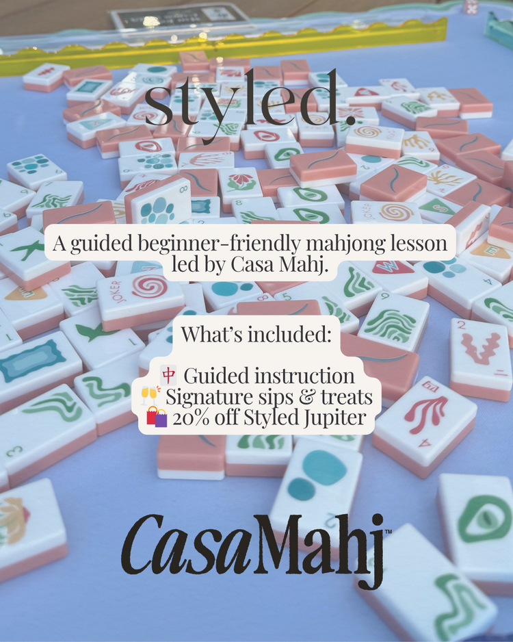 Styled Jupiter Styled Signature Experience Event Ticket: Mahjong