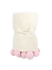 Elegant Baby Elegant Baby Pink Pom Pom Blanket