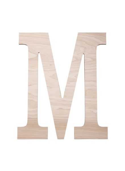 Wholesale Boutique Wood Wall Classic Initial