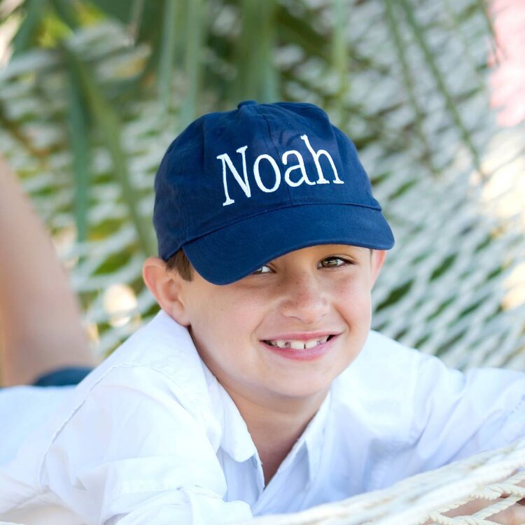Kids Monogrammed Hat