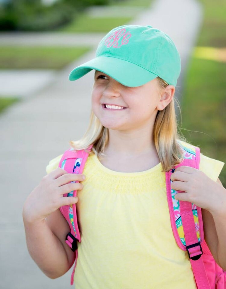 Kids Monogrammed Hat