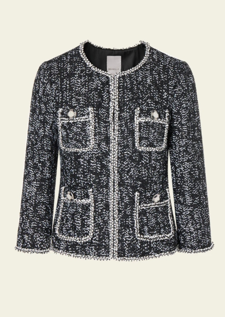 Moiselle Prestige Patch-pocket Tweed Jacket