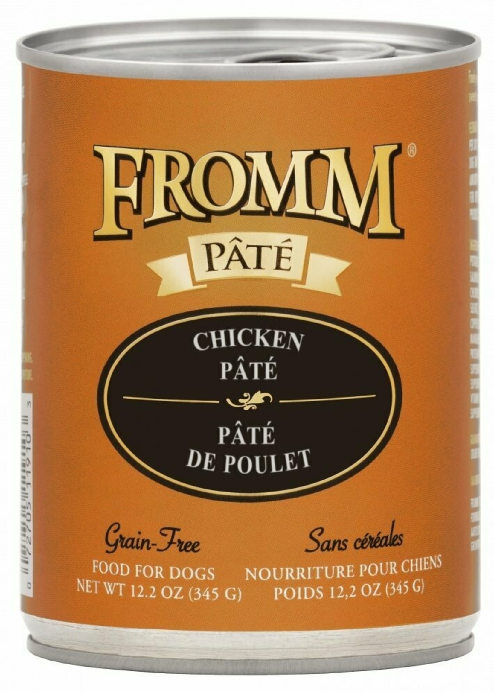 Fromm Family Fromm Dog Can GF Chicken Pate' 12.2oz