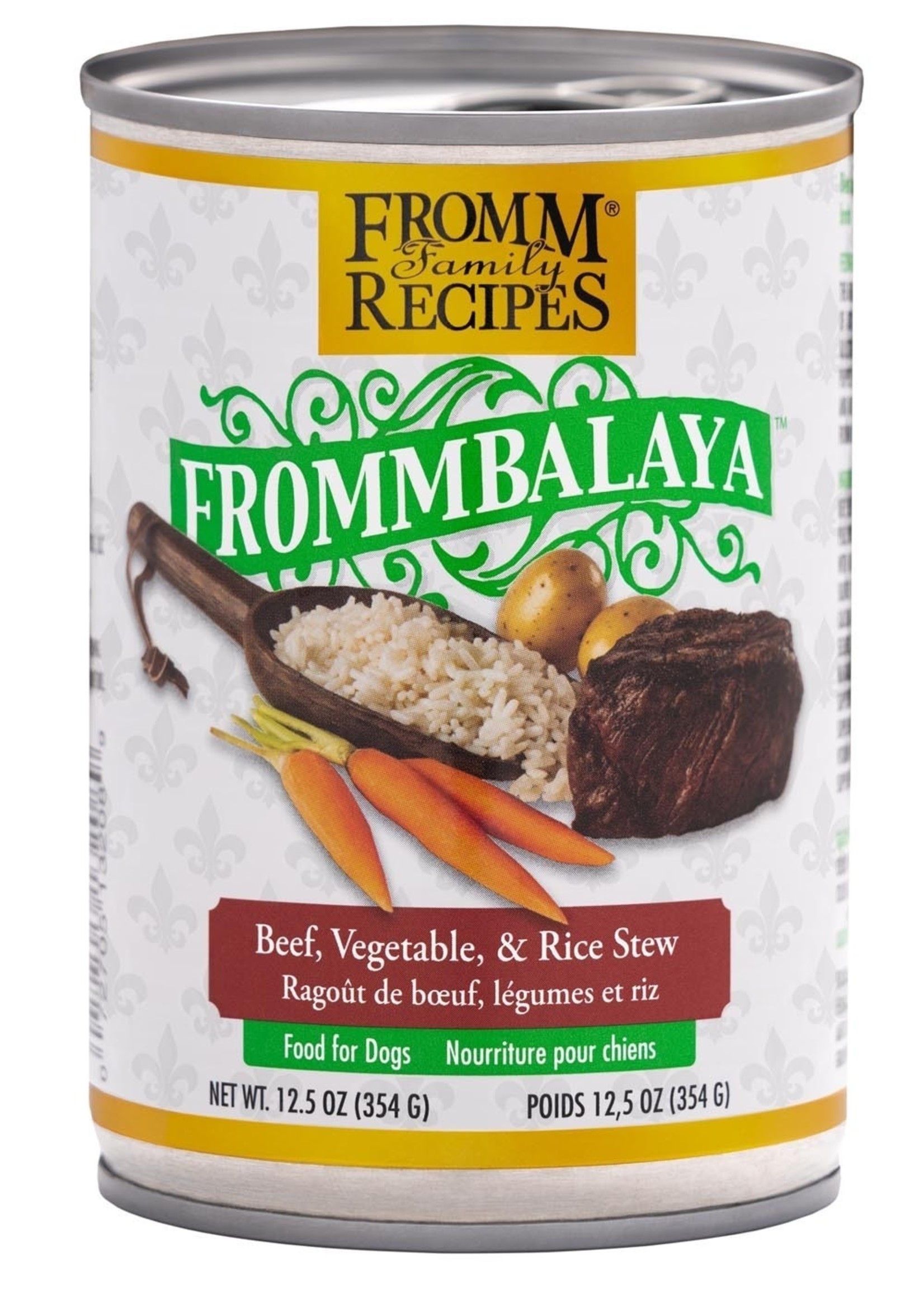 Fromm Family Fromm Dog Can Frommbalaya Beef Veg Rice Stew 12.5oz