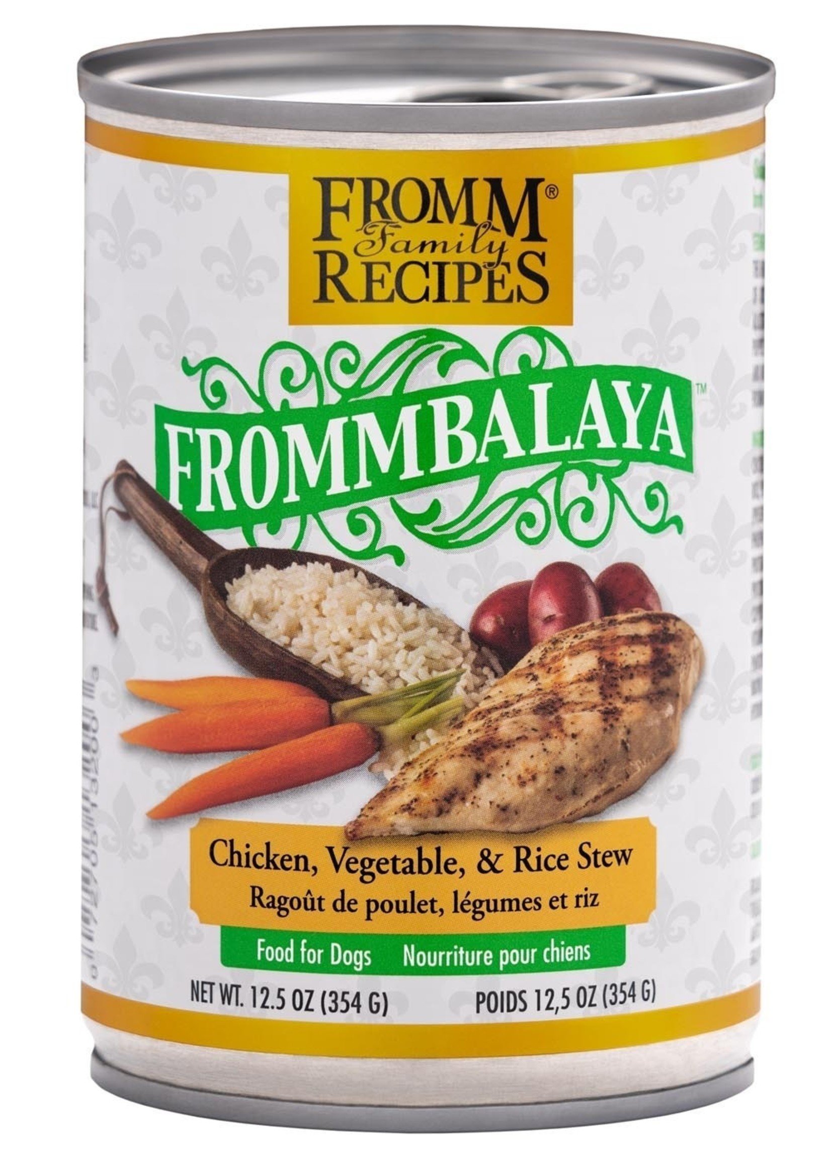 Fromm Family Fromm Dog Can Frommbalaya Chicken Veg Rice Stew 12.5 oz