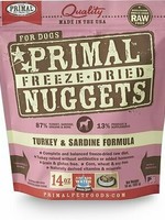 Primal Pet Foods Primal Dog Freeze Dried Turkey & Sardine 14oz