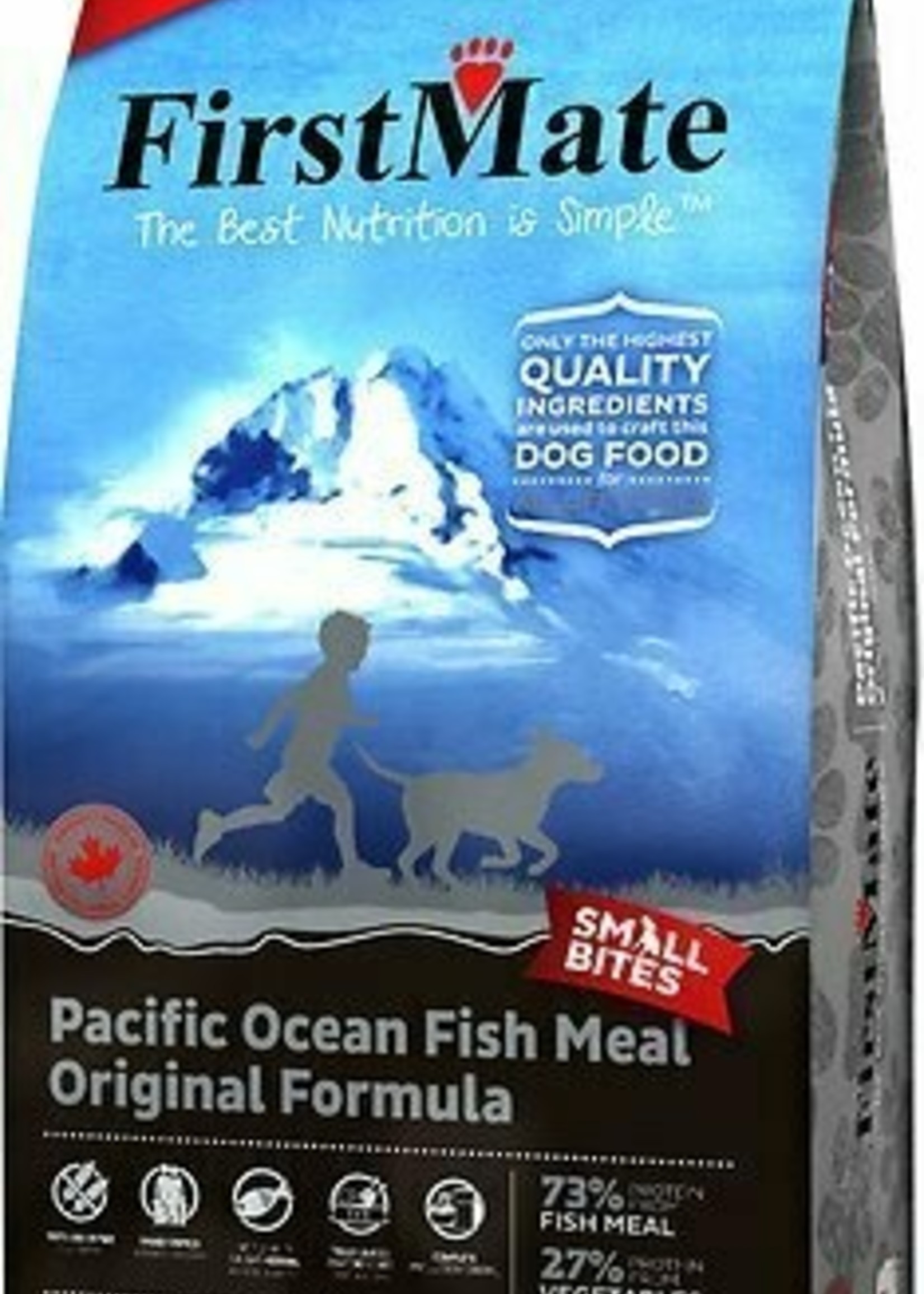 Firstmate Pet Foods FirstMate Dog Dry GF Pacific Ocean Fish/Original Sm Bites 5#