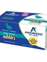 Answers Answers Frzn Dog Detailed Nibbles Duck 2.2# (35-1 oz)