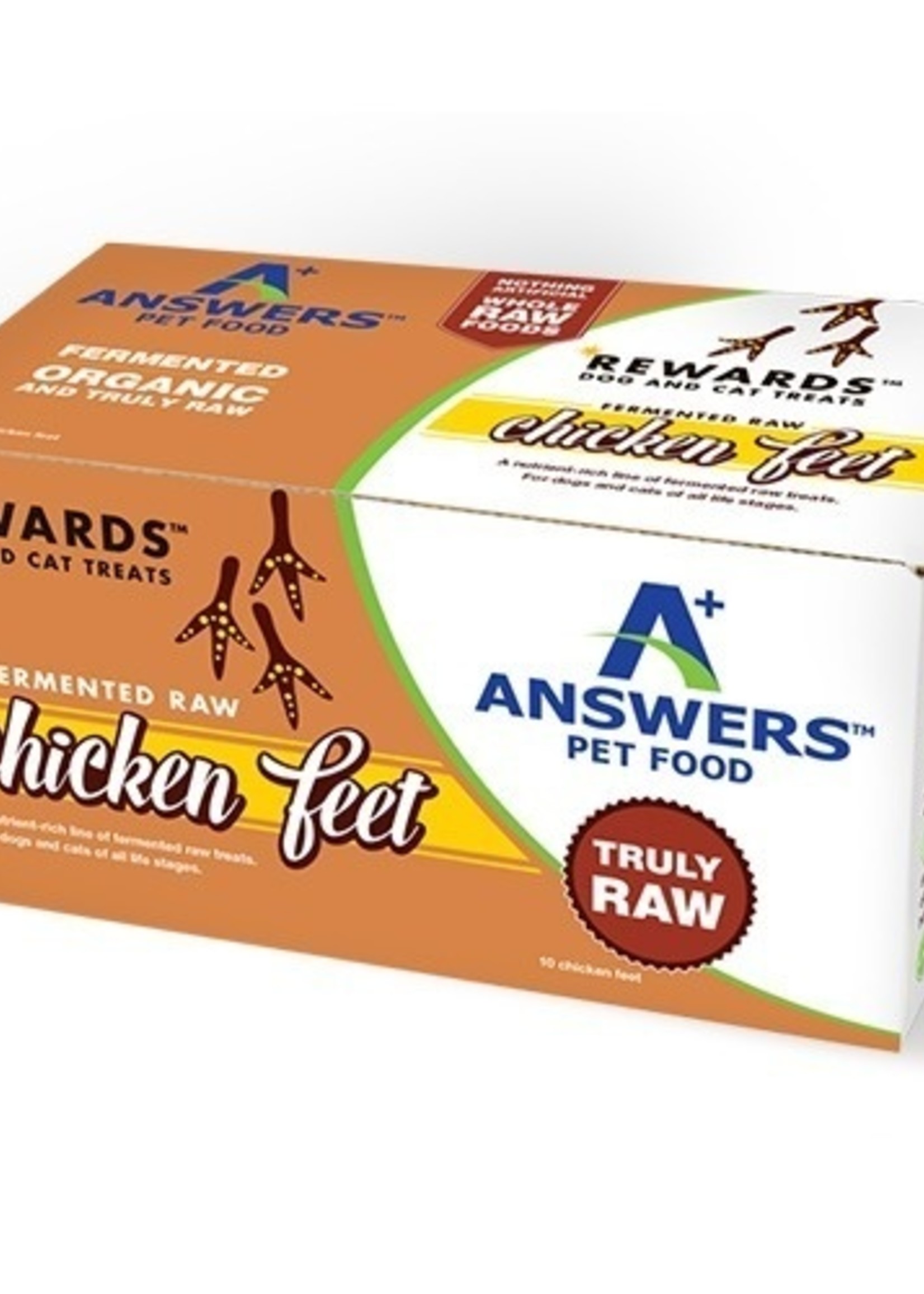 Answers Answers Frzn Treat Chicken Feet Fermented