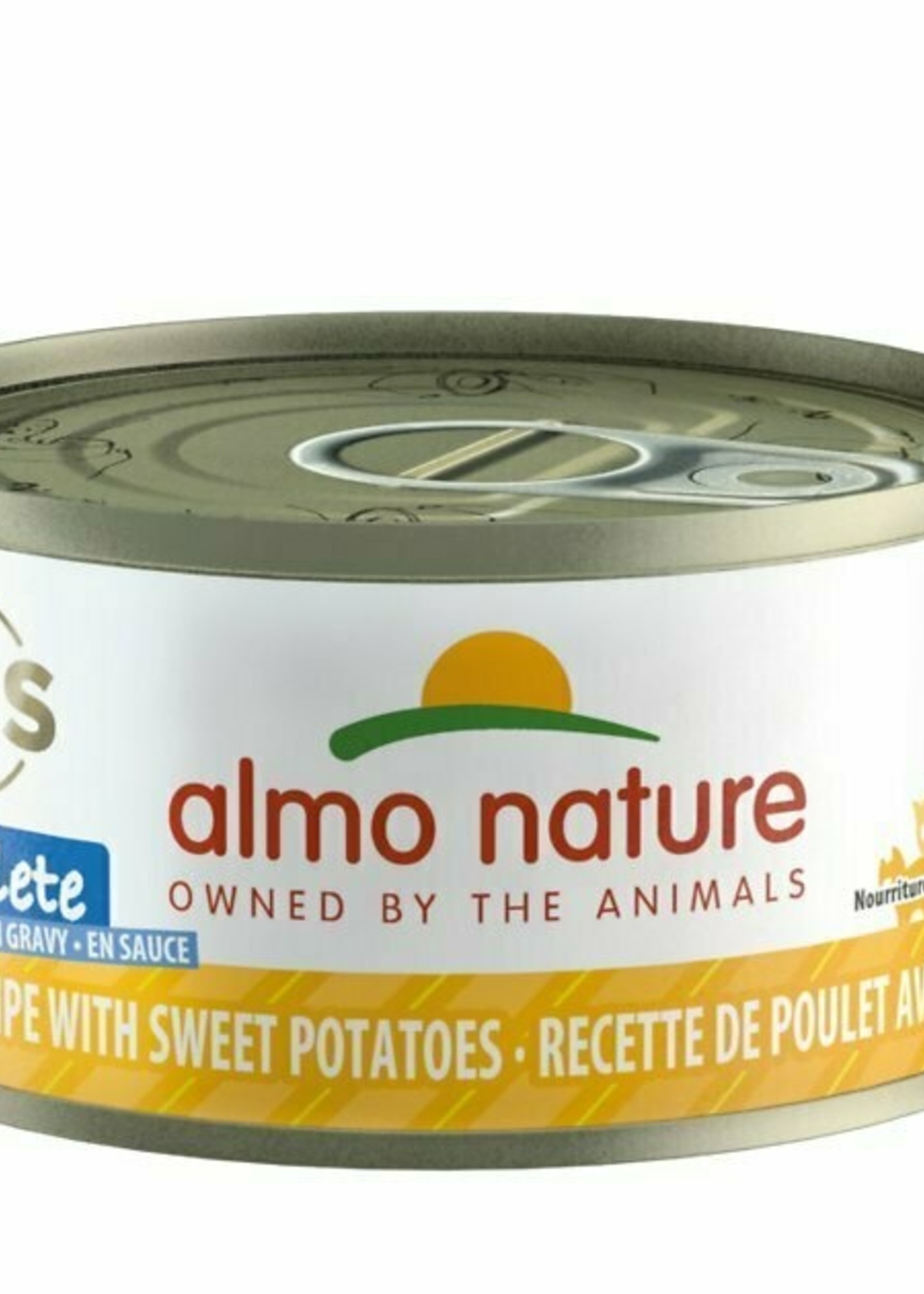 Almo Nature Almo Nature Cat Complete Can Chicken w/Sweet Potato 2.47oz