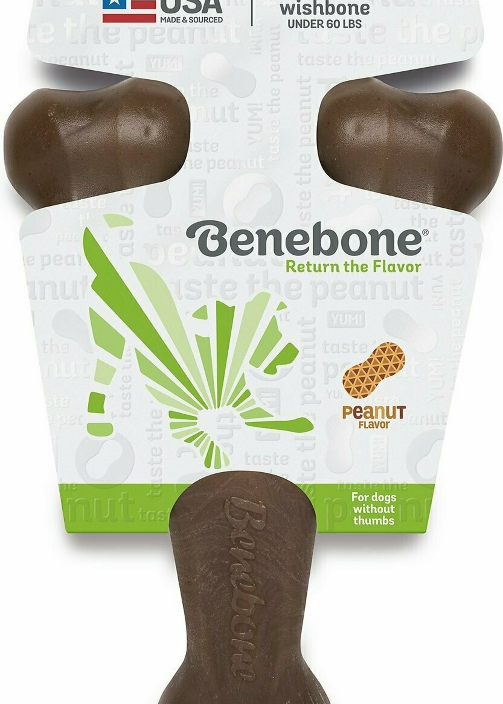 Benebone Benebone Wishbone Peanut Med