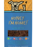 HIH Honey Coated Buffalo Treats Lung Bites 3.1 OZ