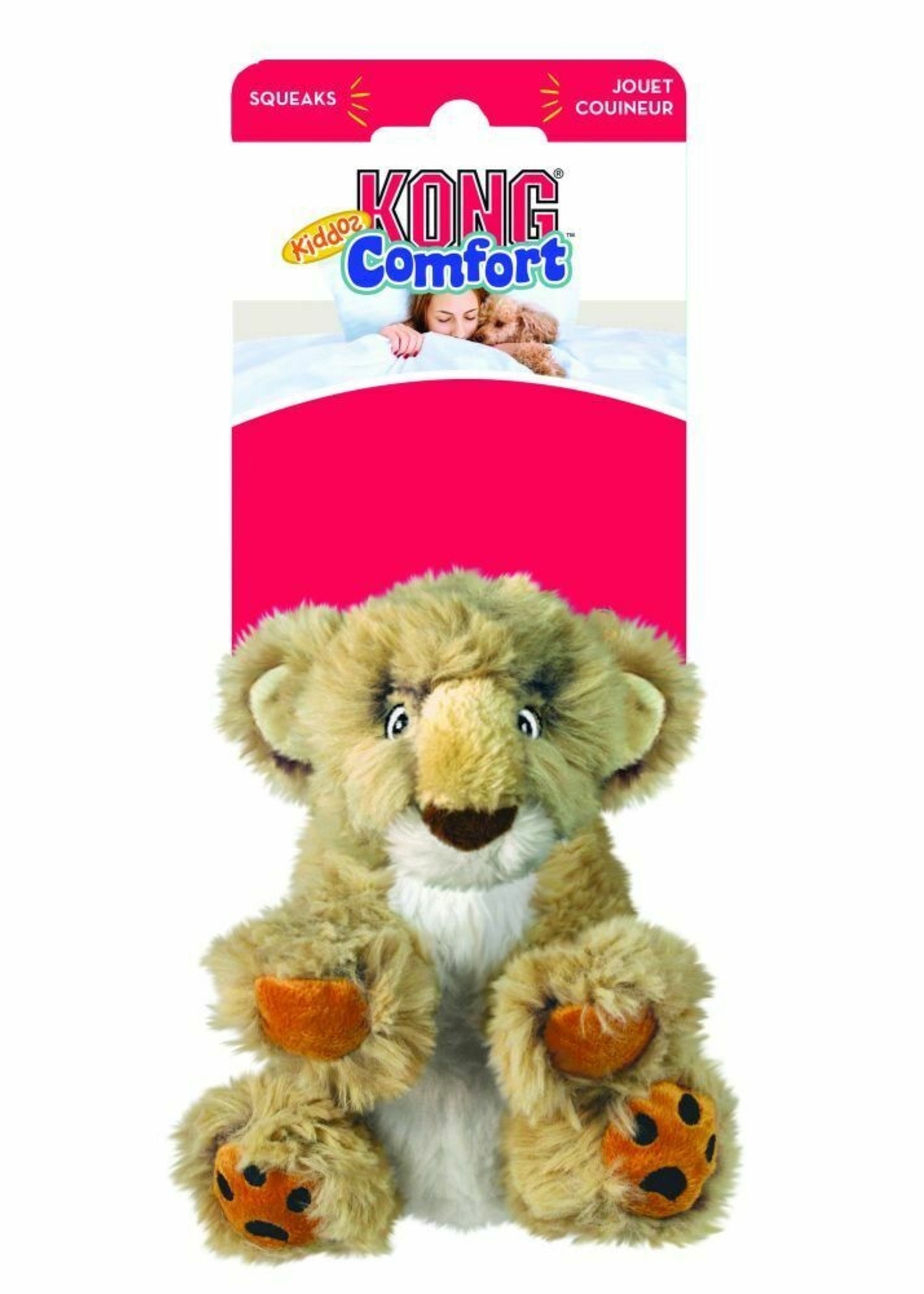 KONG COMPANY LLC KONG Comfort Kiddos Lion X-Sm
