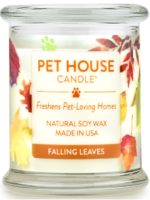 One Fur All/Pet House Pet House Candle Falling Leaves 9 oz