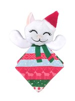 KONG COMPANY LLC KONG Toy Cat Holiday Crackle Santa Kitty