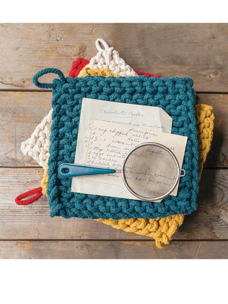 knit trivet