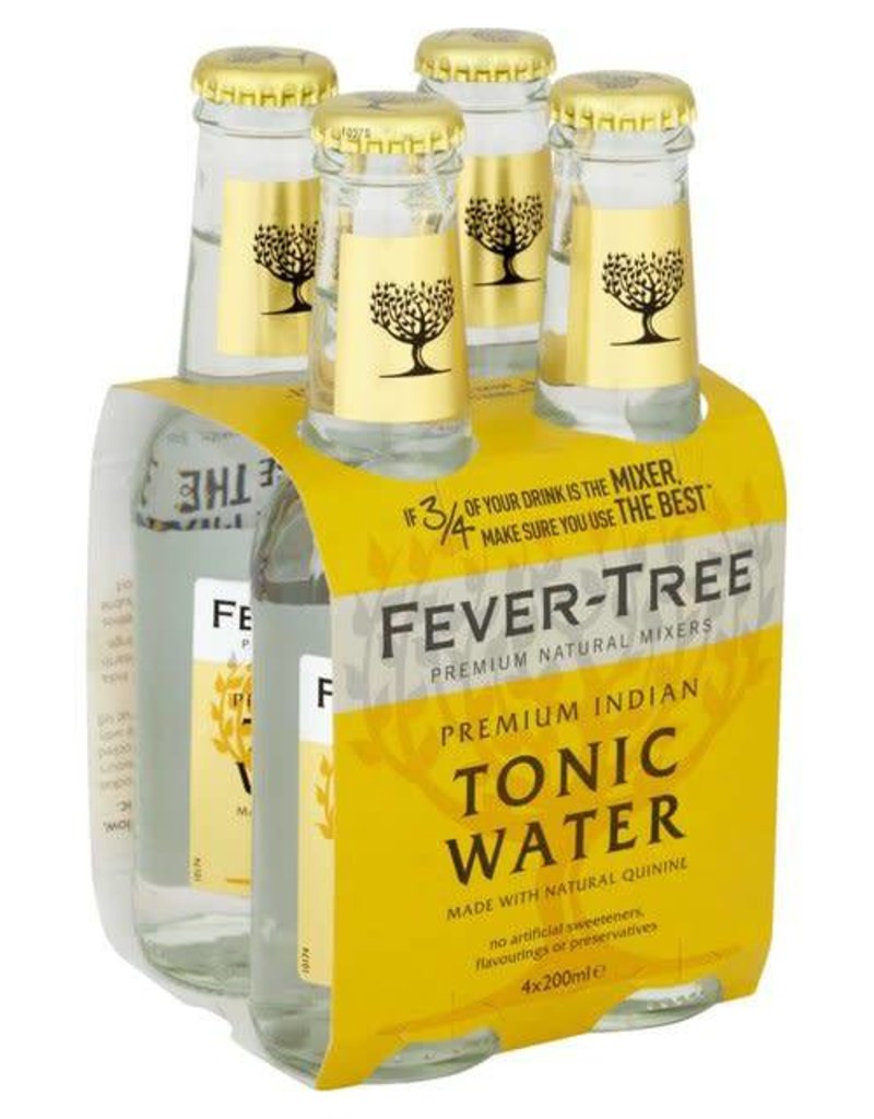 Fever Tree Fever Tree Premium Tonic Water  4 pack 200 ml