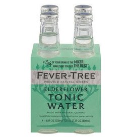 Fever Tree Fever Tree Elderflower Tonic Water  4 pack 200 ml