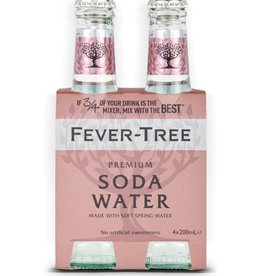 Fever Tree Fever Tree Club Soda  4 pack 200 ml