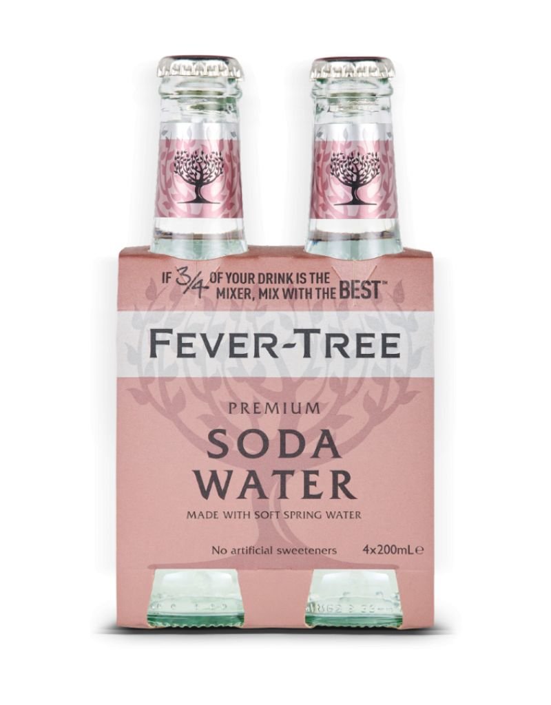 Fever Tree Fever Tree Club Soda  4 pack 200 ml