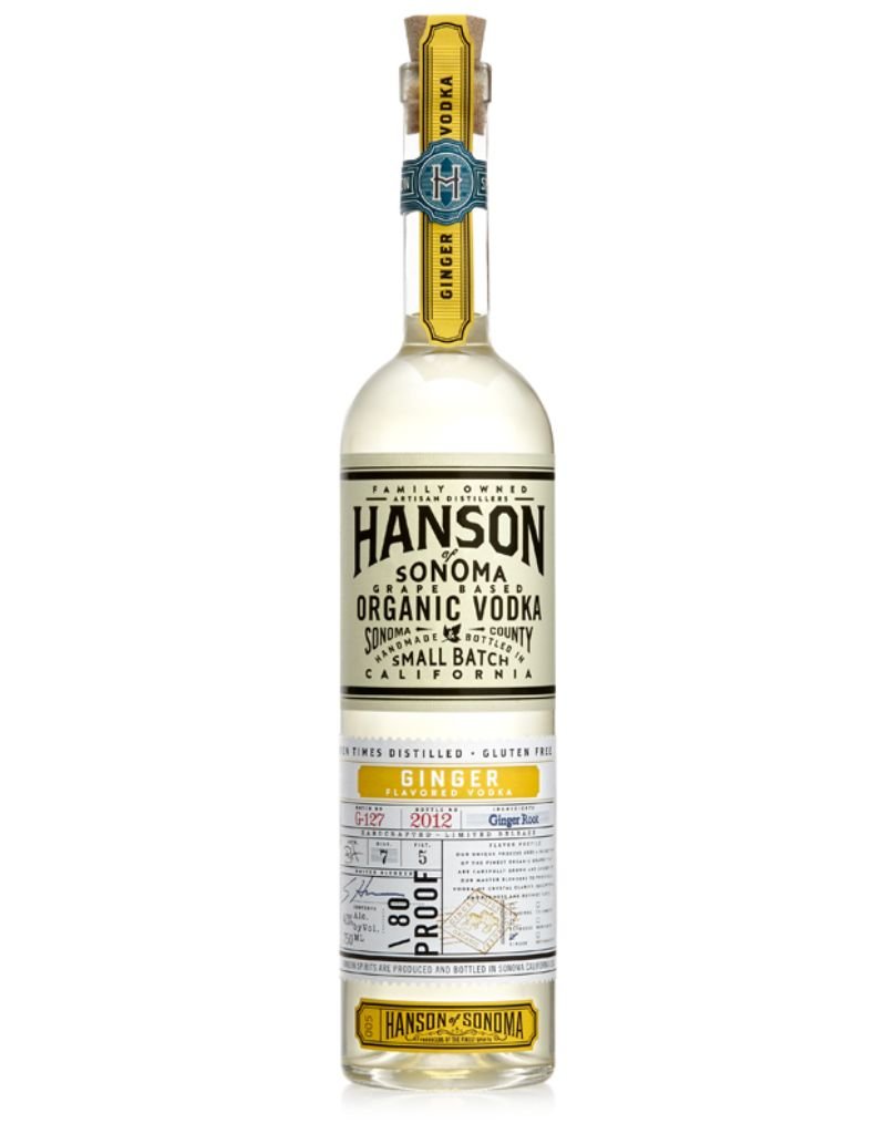 Hanson Hanson Organic Ginger Vodka  750 ml