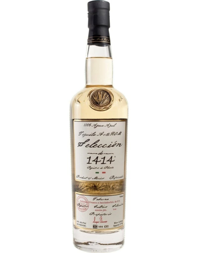 Las Joyas del Agave, S.A. de C.V. ArteNOM Seleccion 1414 Tequila Reposado 375 ml
