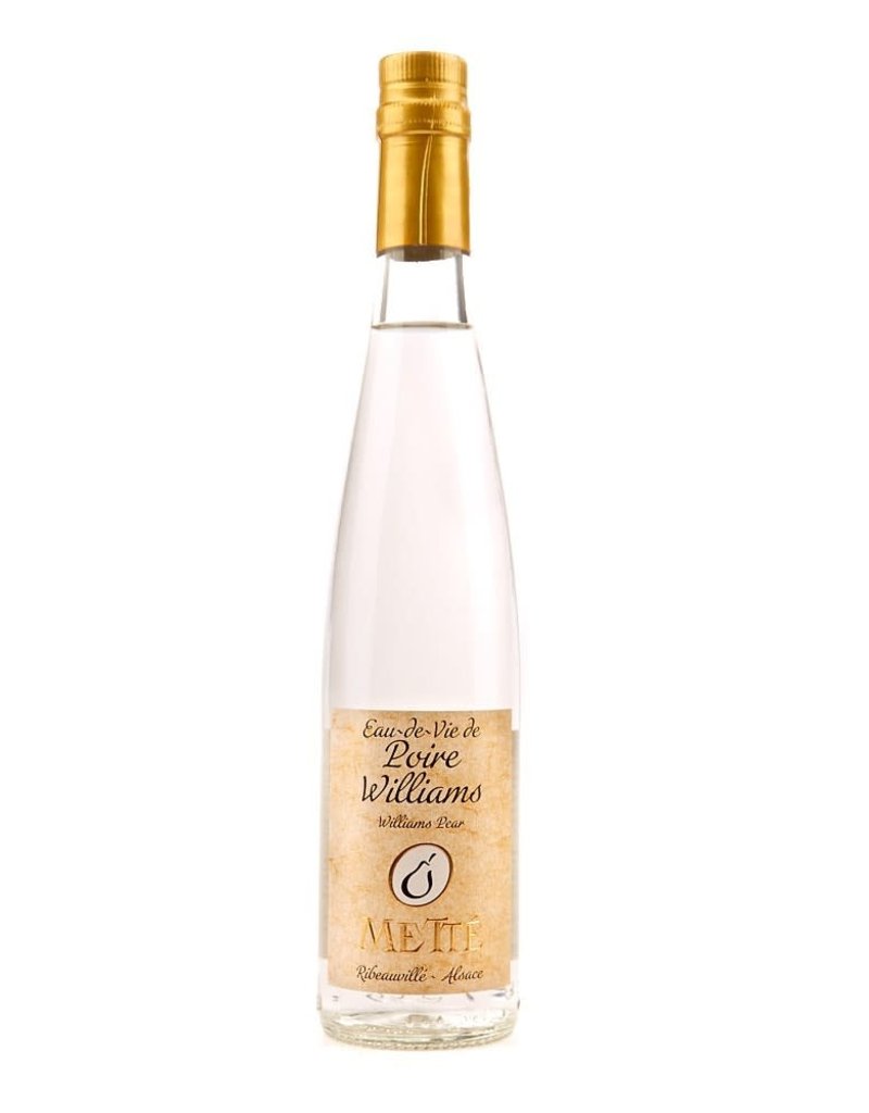 Mette Mette Eau De Vie Poire Williams Alsace 375 Ml Noe Valley Wine Spirits