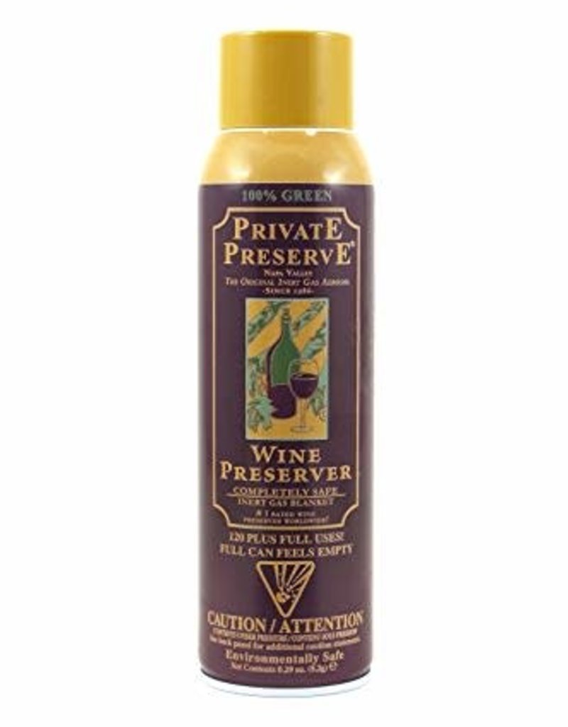 Private Preserve Private Preserve Inert Gas