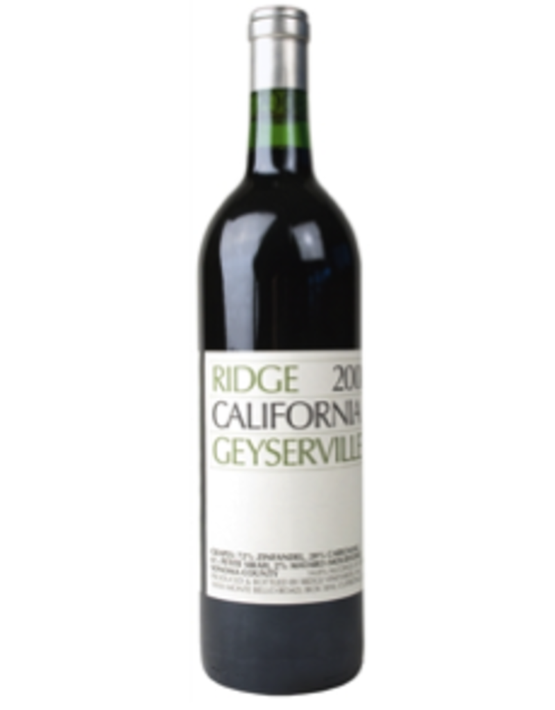Ridge 2022 Ridge Geyserville Alexander Valley  750 ml