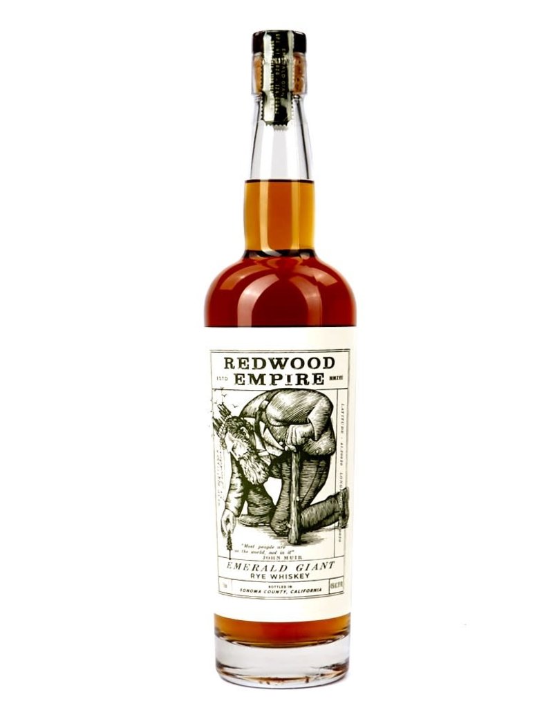 Redwood Empire Emerald Giant Rye Whiskey 750ml