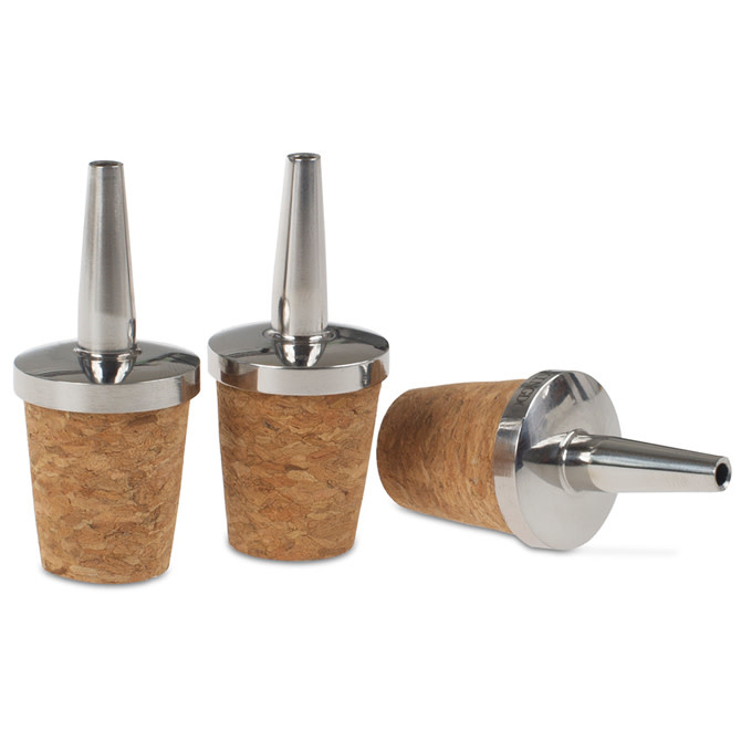 Cocktail Kingdom Cocktail Kingdom Bitters Bottle Stainless Steel Dasher Top 3 pack Noe Valley