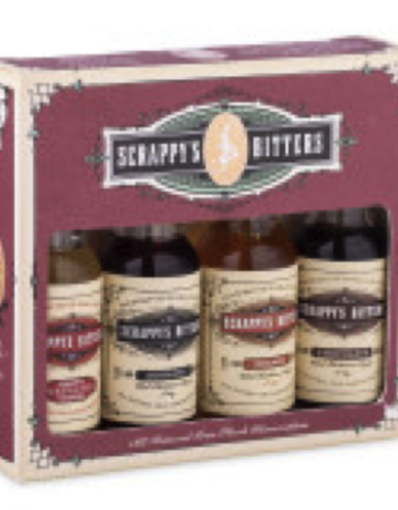 Scrappy's Scrappy's Bitters Sampler Essentials 4 pack .5 oz