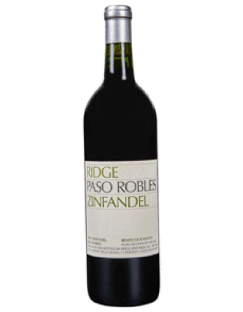 Ridge 2022 Ridge Paso Robles Zinfandel  750 ml